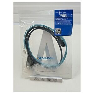 Cable‎ Matters Internal Mini-SAS to SATA Cable 3.3ft Braided